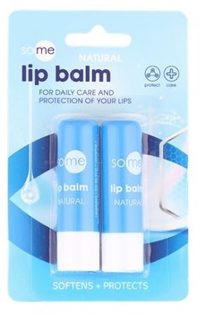 Balsam do ust nawilżający 2 sztuki NATURAL