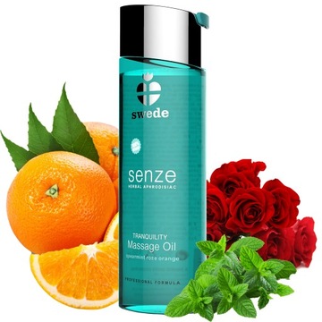 Swede olejek do masażu róża mięta pomarańcza 75 ml
