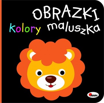 OBRAZKI MALUSZKA KOLORY KSIĄŻECZKA KONTRASTOWA