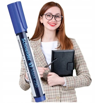 SZKOLNT MARKER DO TABLICY ŚCIERALNY OKRĄGŁY KONIEC