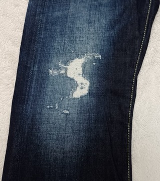 spodnie jeans męskie TOMMY HILFIGER ROGAR 31/32 granatowe