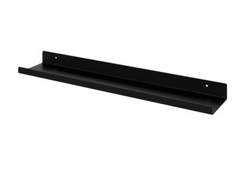 Półka wisząca metalowa LOFT z blachy U 60x11 cm