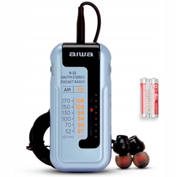 RADIO PRZENOŚNE KIESZONKOWE AIWA R-22SL