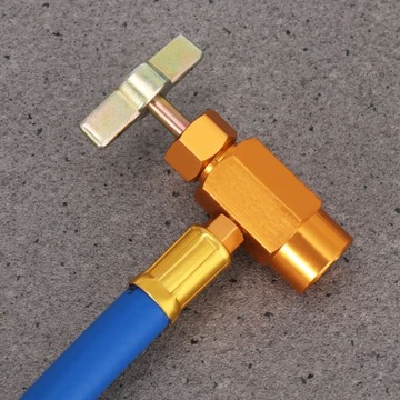 ШЛАНГ ДЛЯ ЗАПРАВКИ ХЛАДАГЕНТА AC r134a БЕЗОПАСНЫЙ НОВЫЙ