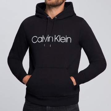 Calvin Klein bluza męska czarna z kapturem K10K104060-002 XL