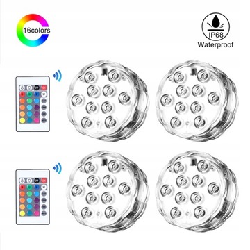 4X LAMPKI DO BASENU LED ŚWIATEŁKA DO BASENU SPA