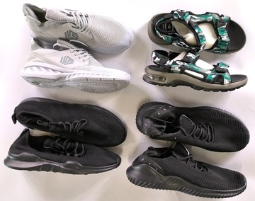 ЛЕТНЯЯ ОБУВЬ В КАРТОННОЙ КОРОБКЕ | GEOX, JANA, QUIKSILVER, SKECHERS 21 шт.