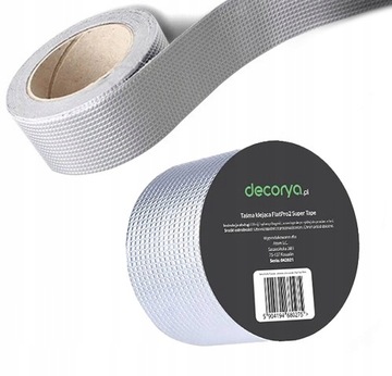 NAPRAWCZA I USZCZELNIAJĄCA MOCNA TAŚMA BUTYLOWA SILVER TAPE 100MM