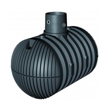 Zespół zbiorników 104000l (2x52000l) z nadbudową H605 3xdn160 bez pokrywy