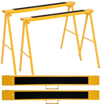 VOREL 29401 podstawa robocza kobyłka stojak 2szt STALOWE