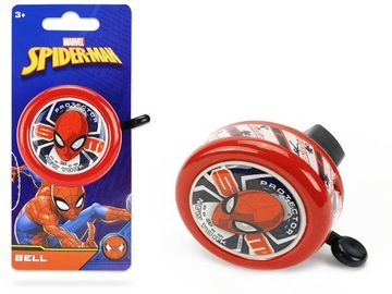 Dzwonek rowerowy dla dzieci wzór bajka SPIDERMAN