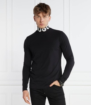 Hugo Boss sweter czarny golf rozmiar XXL