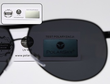 Okulary z polaryzacją POLARSKY Aviator UV400