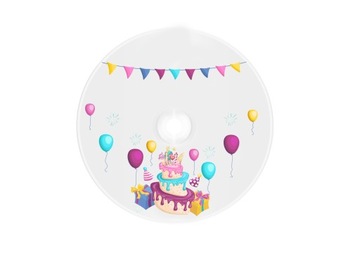 DVD с принтом ко дню рождения