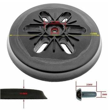 Talerz szlifierski Bosch 150mm GEX 150 AC zamiennik 150mm do GEX150 Bosch