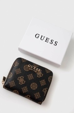 Guess portfel damski kolor czarny SWPG85.00370