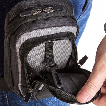 Сумка на бедро REBELHORN HIP II BLACK GREY M