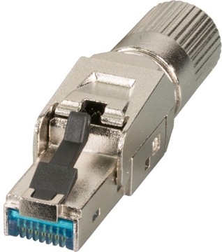 Wtyk beznarzędziowy RJ45 STP kat.6a samozaciskowy