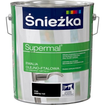 ŚNIEŻKA Supermal Emalia Olejno-ftalowa F105 10 L