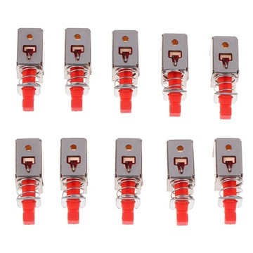 10 sztuk PS-22F03 kątowy PCB przycisk zatrzaskowy