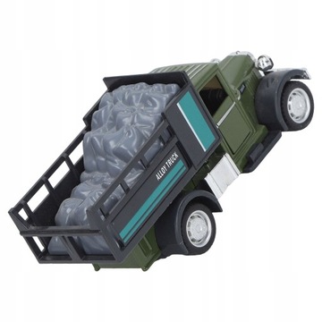 Литая модель транспортного грузовика 1:32