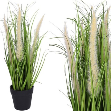 TRAWA SZTUCZNA ROŚLINA W DONICZCE SZTUCZNE 45cm