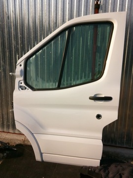 DVEŘE FORD TRANSIT MK8 2023 IDEALNI DO ZALOŽENÍ LEVÝ PŘEDNÍ LEVÉ