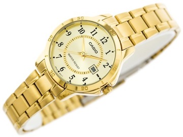 ЧАСЫ ЖЕНСКИЕ CASIO LTP-V004G-9BUDF + КОРОБКА