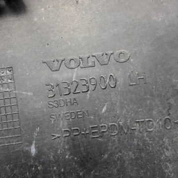 LIŠTA NÁRAZNÍKU PŘEDNÍHO R-DESIGN LEVÝ S60 II