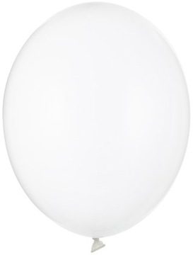 BALONY CRYSTAL PRZEZROCZYSTE TRANSPARENTE PROFESJONALNE 23 CM 9 CALI 100SZT