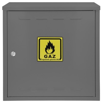 SZAFKA GAZOWA SKRZYNKA 50x80x25 GRAFITOWA