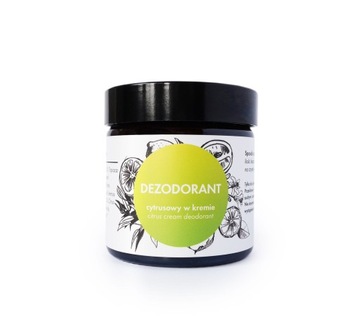 LULLALOVE Dezodorant W Kremie Cytrusowy 60 ml