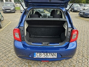 Nissan Micra IV Hatchback 5d Facelifting 1.2 80KM 2017 Nissan Micra 1,2 benzyna 80KM salon polska, zdjęcie 13