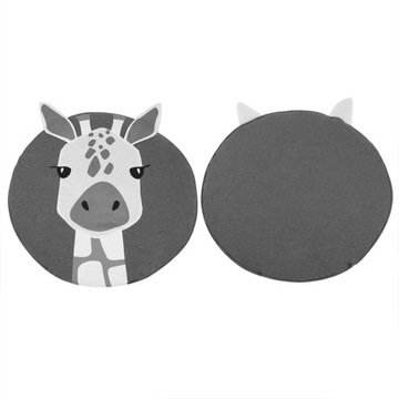 Хлопковый игровой коврик для малышей с рисунком жирафа