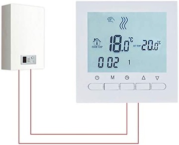 ЖК-термостат для регулятора температуры газового отопления