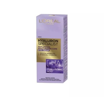 Loreal Hyaluron Specialist Крем для глаз 15мл