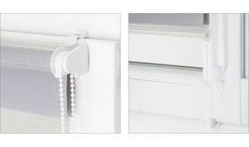 Рулонная штора день-ночь, готовая и сложенная, 55x150 DecoDesign