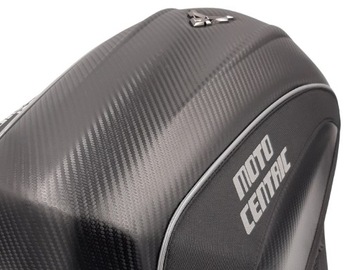 Вместительный мотоциклетный рюкзак, ноутбук, CARBON, розетка для USB-кабеля, мотоцикл.