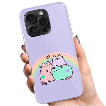 ETUI CASE SILIKONOWE OBUDOWA PLECKI NA TELEFON DO APPLE IPHONE 15 PRO WZORY