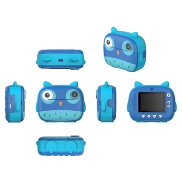 1080P Симпатичная детская камера мгновенного действия 12 МП Детская цифровая
