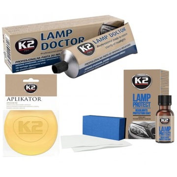 K2 LAMP DOCTOR ПАСТА ДЛЯ РЕМОНТА ФАР 60G