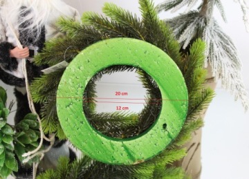 Венок-венок для украшения стола на дверь Ø32 DEcodomi