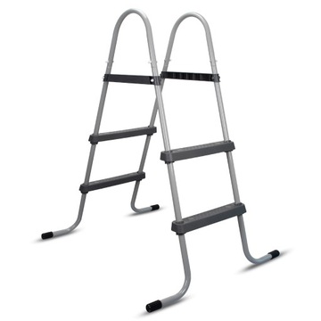 МЕТАЛЛИЧЕСКАЯ ЛЕСТНИЦА ДЛЯ БАССЕЙНА INTEX BESTWAY, ВЫСОТА ДО 84 СМ