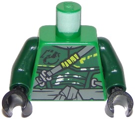 Lego 973pb3310c01 tors Lloyd Ninjago 1szt