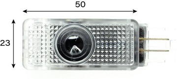 Светодиодный проектор логотипа для MERCEDES C W203 CLK W209 SLK