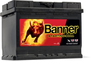AKUMULATOR BANNER STARTING BULL 12V 62Ah 510A