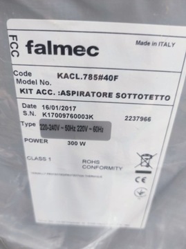 Отсек для перемещения двигателя Falmec KACL.785#40F