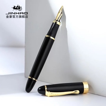 Роскошная ручка для английской каллиграфии JINHAO X450 в круглом корпусе с наконечником