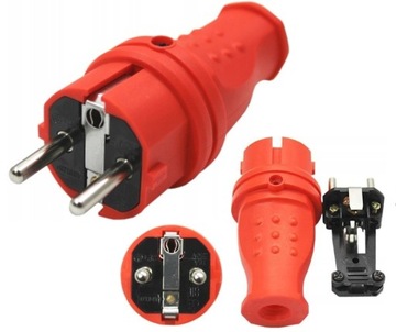 WTYCZKA GUMOWA DŁUGI KORPUS IP44 230V HERMETYCZNA