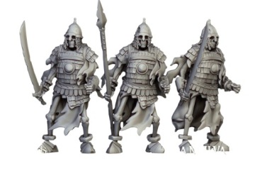 Skeleton Warrior 2 - Highlands Miniatures